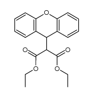 9-(1'-ethoxycarbonyl-2'-oxo-3'-oxapent-1'-yl)xanthene Structure