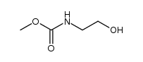 methyl 2-hydroxyethylcarbamate结构式