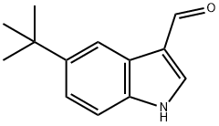 5-(tert-Butyl)-1H-indole-3-carbaldehyde structure