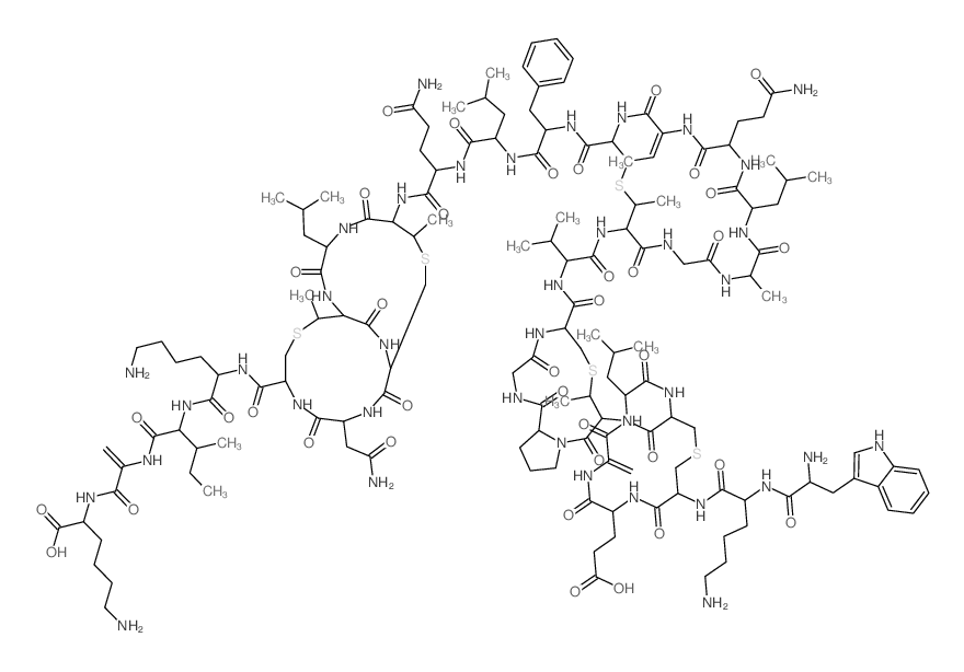 Subtilin (8CI,9CI) structure