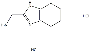 (4,5,6,7-Tetrahydro-1H-benzimidazol-2-ylmethyl)amine dihydrochloride structure