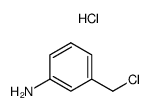 3-(chloromethyl)aniline hydrochloride Structure