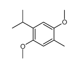 1,4-dimethoxy-2-methyl-5-propan-2-ylbenzene Structure