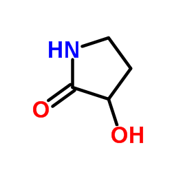 3-羟基-2-吡咯烷酮结构式