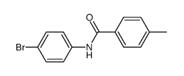 N-(4-bromo-phenyl)-4-methyl-benzamide结构式