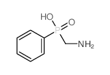 Phosphinic acid, (aminomethyl)phenyl-(7CI,8CI,9CI)结构式