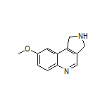 8-甲氧基-2,3-二氢-1H-吡咯并[3,4-c]喹啉结构式