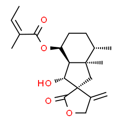 (-)-Bakkenolide C Structure