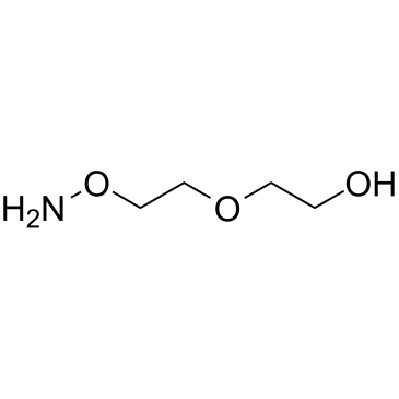 Aminooxy-PEG2-alcohol structure