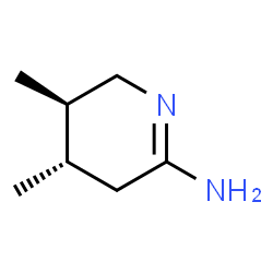 2-Pyridinamine,3,4,5,6-tetrahydro-4,5-dimethyl-,(4S-trans)-(9CI)结构式