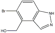 (5-bromo-1H-indazol-4-yl)methanol Structure