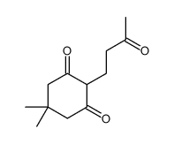 5,5-dimethyl-2-(3-oxobutyl)cyclohexane-1,3-dione结构式