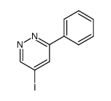 5-iodo-3-phenylpyridazine Structure