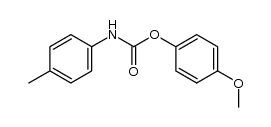 p-methoxyphenyl N-p-tolylcarbamate Structure