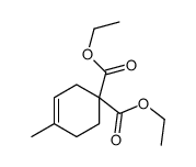 diethyl 4-methylcyclohex-3-ene-1,1-dicarboxylate Structure