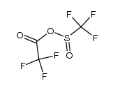 trifluoroacetic-acid-trifluoromethanesulfinic-acid-anhydride Structure