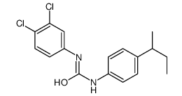 1-(4-butan-2-ylphenyl)-3-(3,4-dichlorophenyl)urea Structure