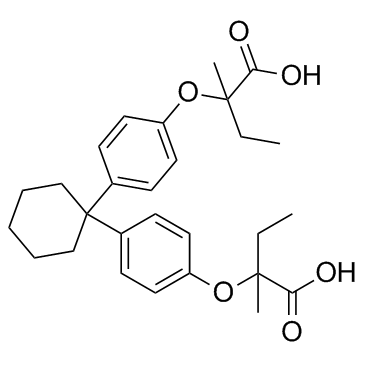 Clinofibrate Structure