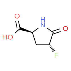 D-Proline, 4-fluoro-5-oxo-, (4S)-rel- (9CI) picture