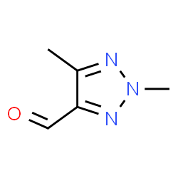 2H-1,2,3-Triazole-4-carboxaldehyde, 2,5-dimethyl- (9CI) Structure