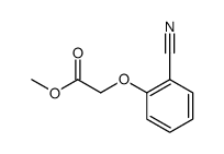 methyl 2-(2-cyanophenoxy)ethanoate结构式