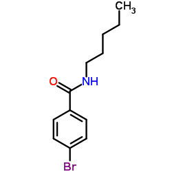 4-Bromo-N-n-pentylbenzamide Structure