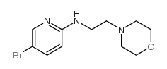 5-BROMO-N-(2-MORPHOLINOETHYL)PYRIDIN-2-AMINE Structure