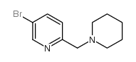 5-BROMO-2-PIPERIDIN-1-YLMETHYL-PYRIDINE structure