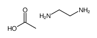 acetic acid,ethane-1,2-diamine Structure