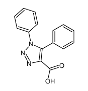 1,5-diphenyltriazole-4-carboxylic acid structure