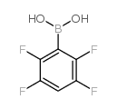 (2,3,5,6-四氟苯基)硼酸结构式