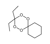 1,2,4,5-Tetraoxaspiro[5.5]undecane,3,3-diethyl-(9CI)结构式