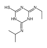 2-(ethylamino)-6-(propan-2-ylamino)-1H-1,3,5-triazine-4-thione Structure