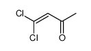 4,4-dichlorobut-3-en-2-one Structure