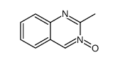 2-methyl-3-oxidoquinazolin-3-ium结构式