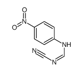 N-cyano-N'-(4-nitrophenyl)methanimidamide Structure