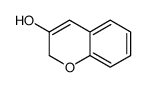 2H-1-Benzopyran-3-ol (9CI) structure