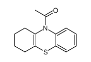 1-(1,2,3,4-tetrahydrophenothiazin-10-yl)ethanone结构式