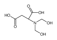 (2S)-2-[bis(hydroxymethyl)amino]butanedioic acid Structure