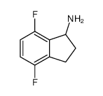 4.7-二氟-2,3-二氢-1H-茚-1-胺图片