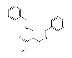 1-phenylmethoxy-2-(phenylmethoxymethyl)pentan-3-one Structure