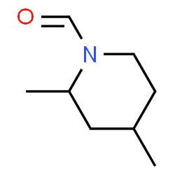 1-Piperidinecarboxaldehyde, 2,4-dimethyl- (9CI) Structure