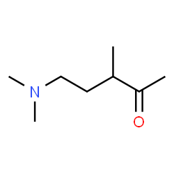 2-Pentanone, 5-(dimethylamino)-3-methyl- (9CI)结构式