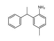 4-甲基-2-(1-苯基乙基)苯胺结构式