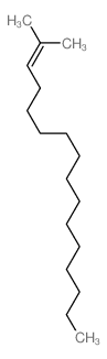 2-Hexadecene, 2-methyl-结构式