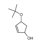 4-tert-butoxycyclopent-2-enol structure