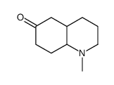 (4aR,8aR)-1-methyl-2,3,4,4a,5,7,8,8a-octahydroquinolin-6-one结构式