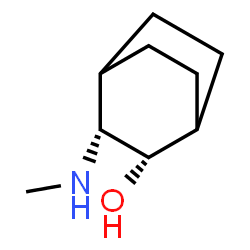 Bicyclo[2.2.2]octan-2-ol, 3-(methylamino)-, cis- (9CI) Structure