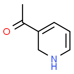 Ethanone, 1-(1,2-dihydro-3-pyridinyl)- (9CI) Structure