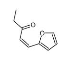 1-(furan-2-yl)pent-1-en-3-one Structure